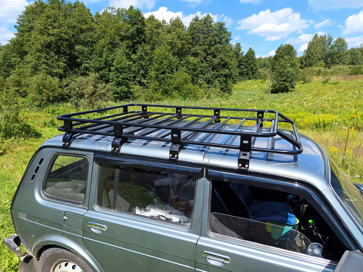 Экспедиционный багажник OVERLAND на крышу Lada Niva