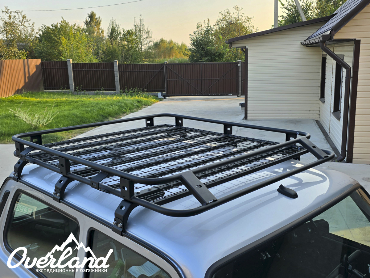 Экспедиционный багажник OVERLAND на крышу Лада Нива