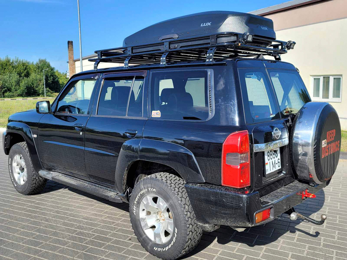 Экспедиционный багажник OVERLAND на крышу Nissan Patrol